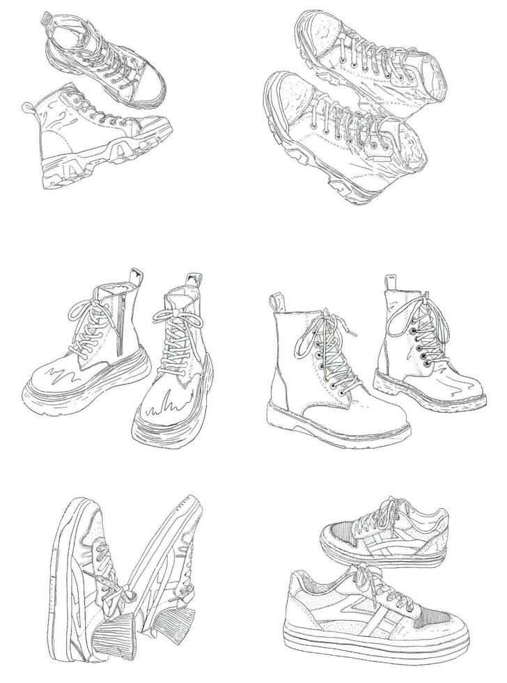 Symbol Sneaker Mode Stoff bunt Farbe Musik- Regenbogen Illustration Gemälde Zeichnung Handzeichnung Symbol Aufkleber Sneaker vektor