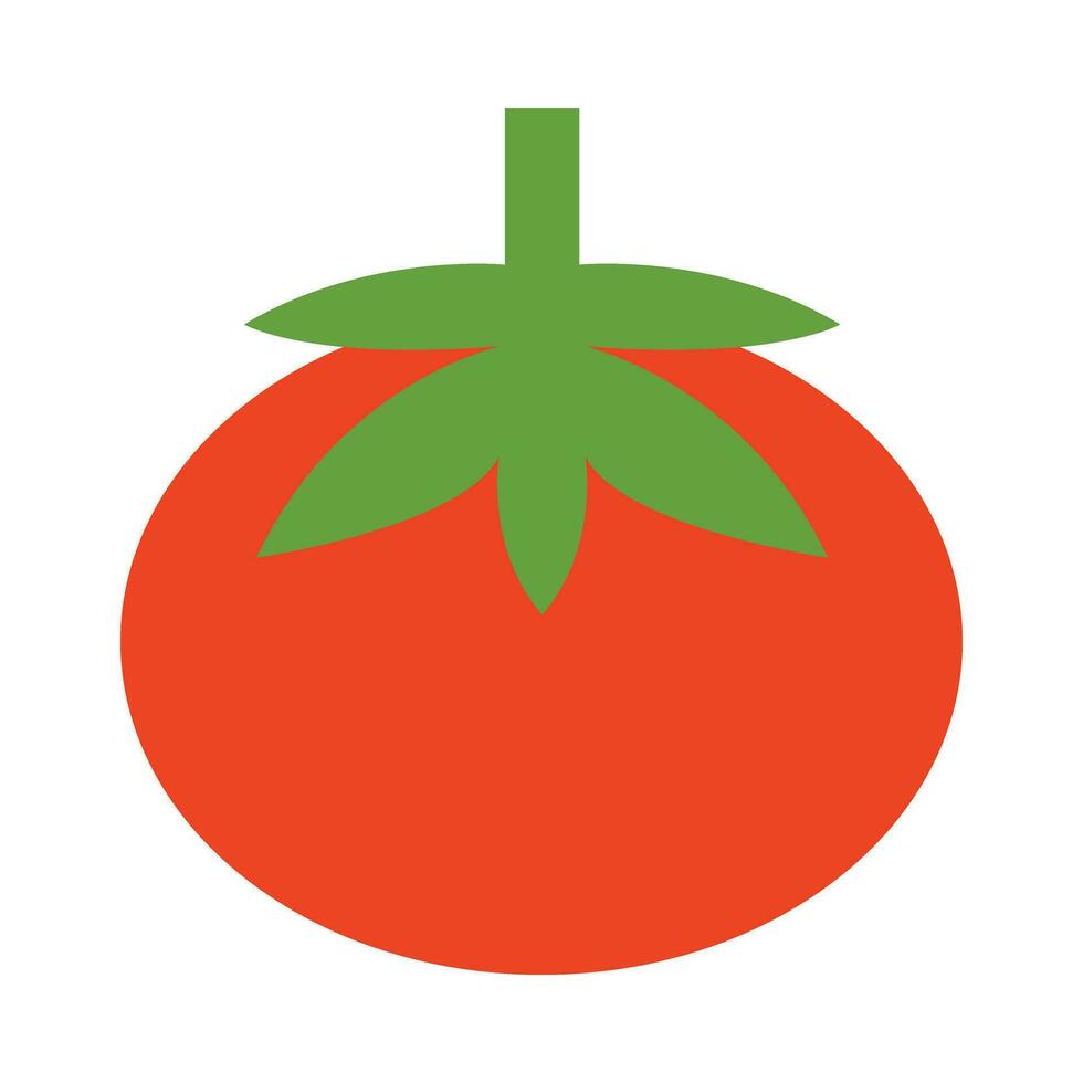 Tomate Vektor eben Symbol zum persönlich und kommerziell verwenden.