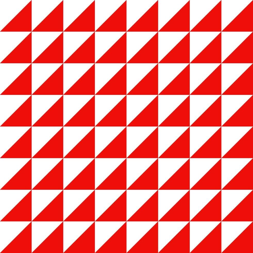 rot abstrakt retro Platz Muster Hintergrund mit Würfel Dekoration. vektor