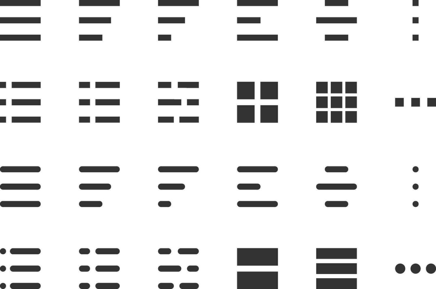 Hamburger Linien Speisekarte Vektor Symbol. Linie Symbol Zeichen zum Schnittstelle oder Taste.