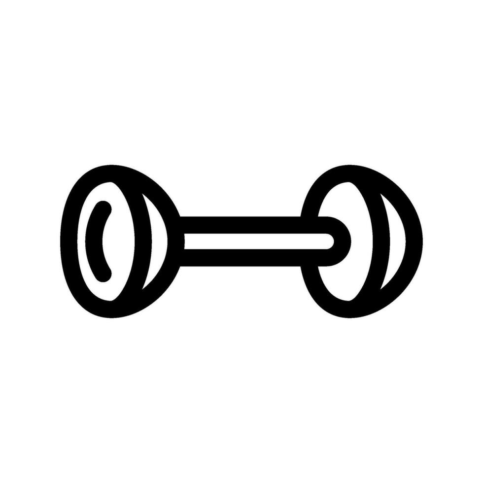 hantel ikon vektor symbol design illustration