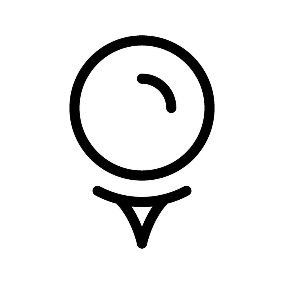 golf ikon vektor symbol design illustration