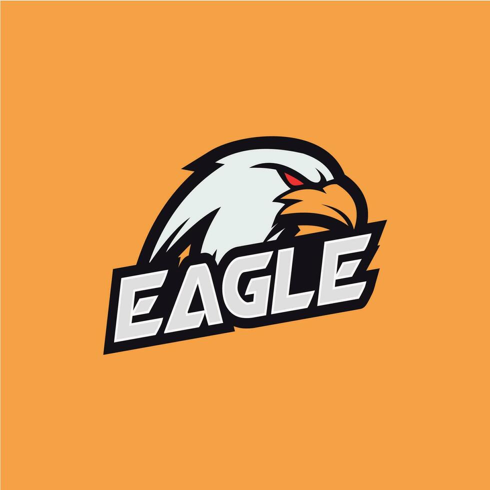 Adler Logo Design zum ein Sport Verein vektor