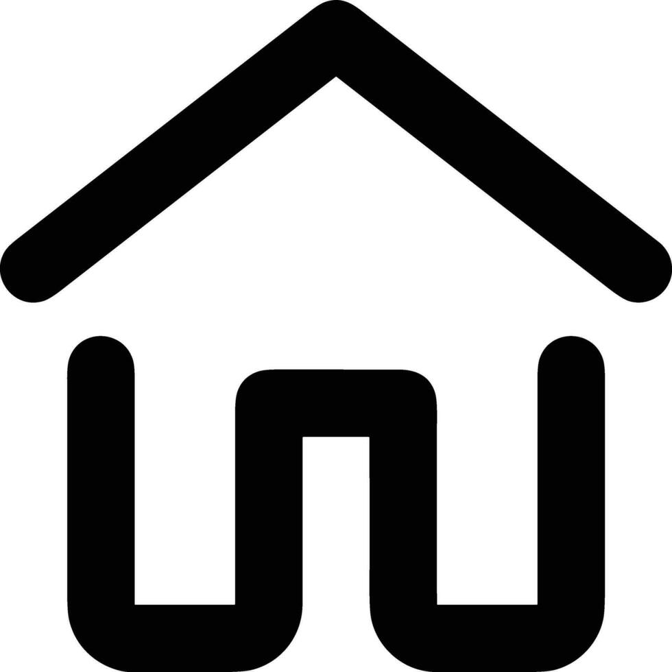 Zuhause Gliederung Symbol Symbol Vektor Bild. Illustration von das Haus echt Nachlass Grafik Eigentum Design Bildv