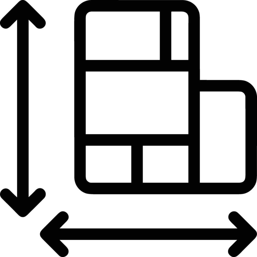 Zuhause Gliederung Symbol Symbol Vektor Bild. Illustration von das Haus echt Nachlass Grafik Eigentum Design Bild