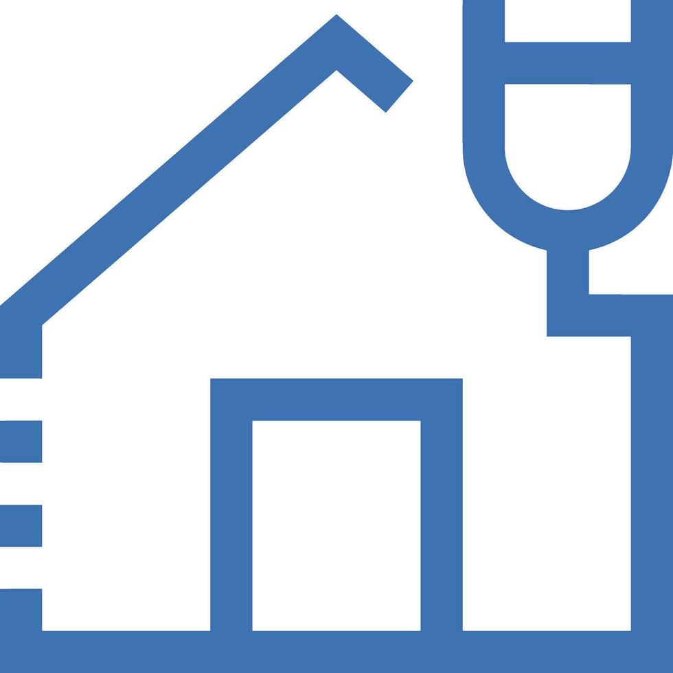 Zuhause Gliederung Symbol Symbol Vektor Bild. Illustration von das Haus echt Nachlass Grafik Eigentum Design Bild