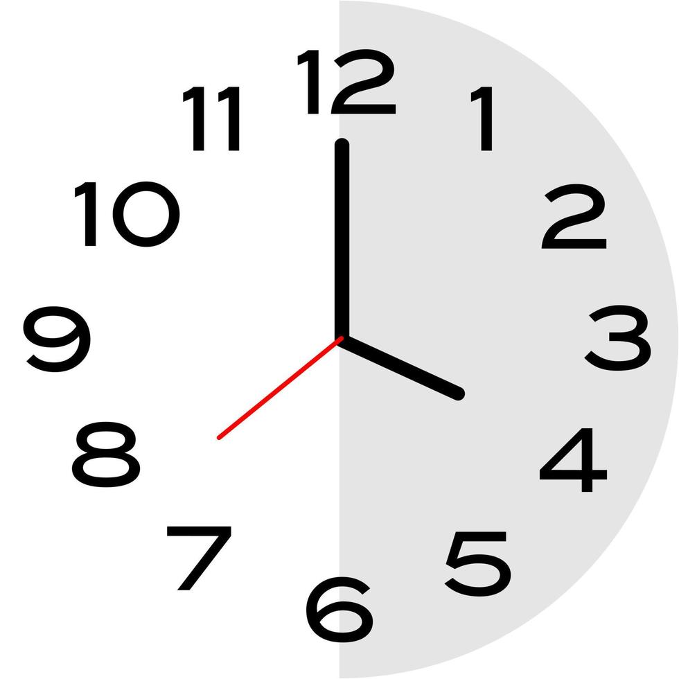 4-Uhr-Analoguhr-Symbol vektor