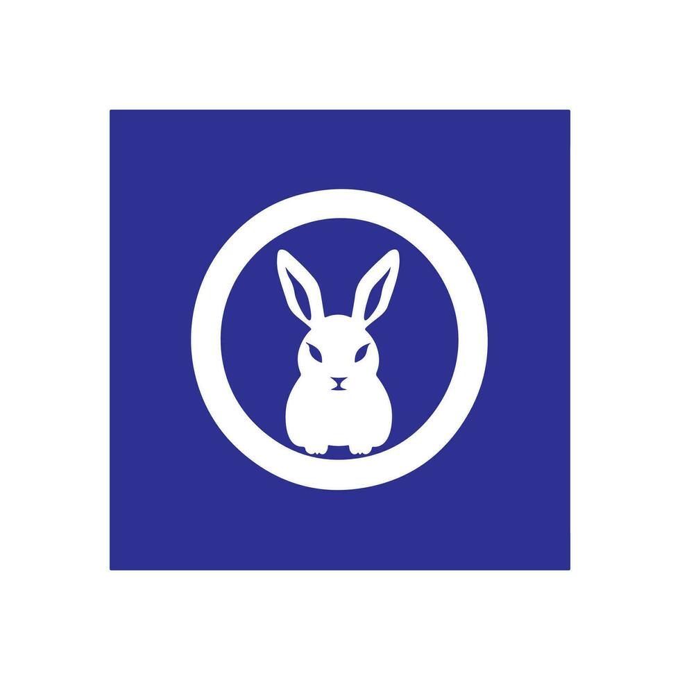 Hase Logo Vektor, Illustration von ein Hase vektor