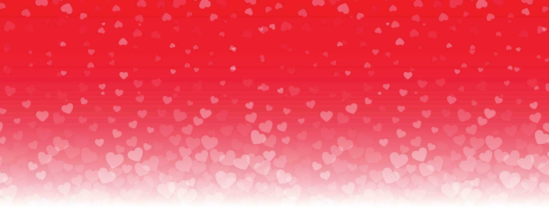 Valentinsgrüße Tag Banner mit romantisch Inschrift glücklich Valentinstag Tag und 3d Linie Herz Form. 14 Februar Urlaub Grüße. Vektor Illustration.