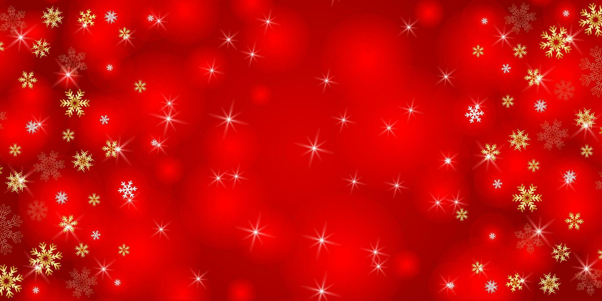 fröhlich Weihnachten glücklich Neu Jahr Hintergrund mit Schneeflocken und Bokeh. zum Verkauf, Banner, Poster, Startseite Design Vorlagen, Sozial Medien Hintergrund Geschichten vektor
