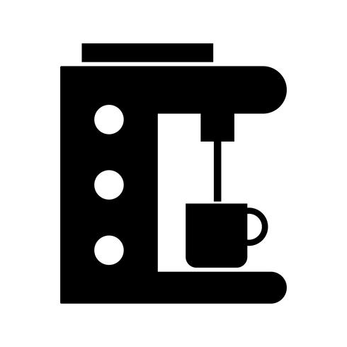 Kaffeemaschine Vektor Icon