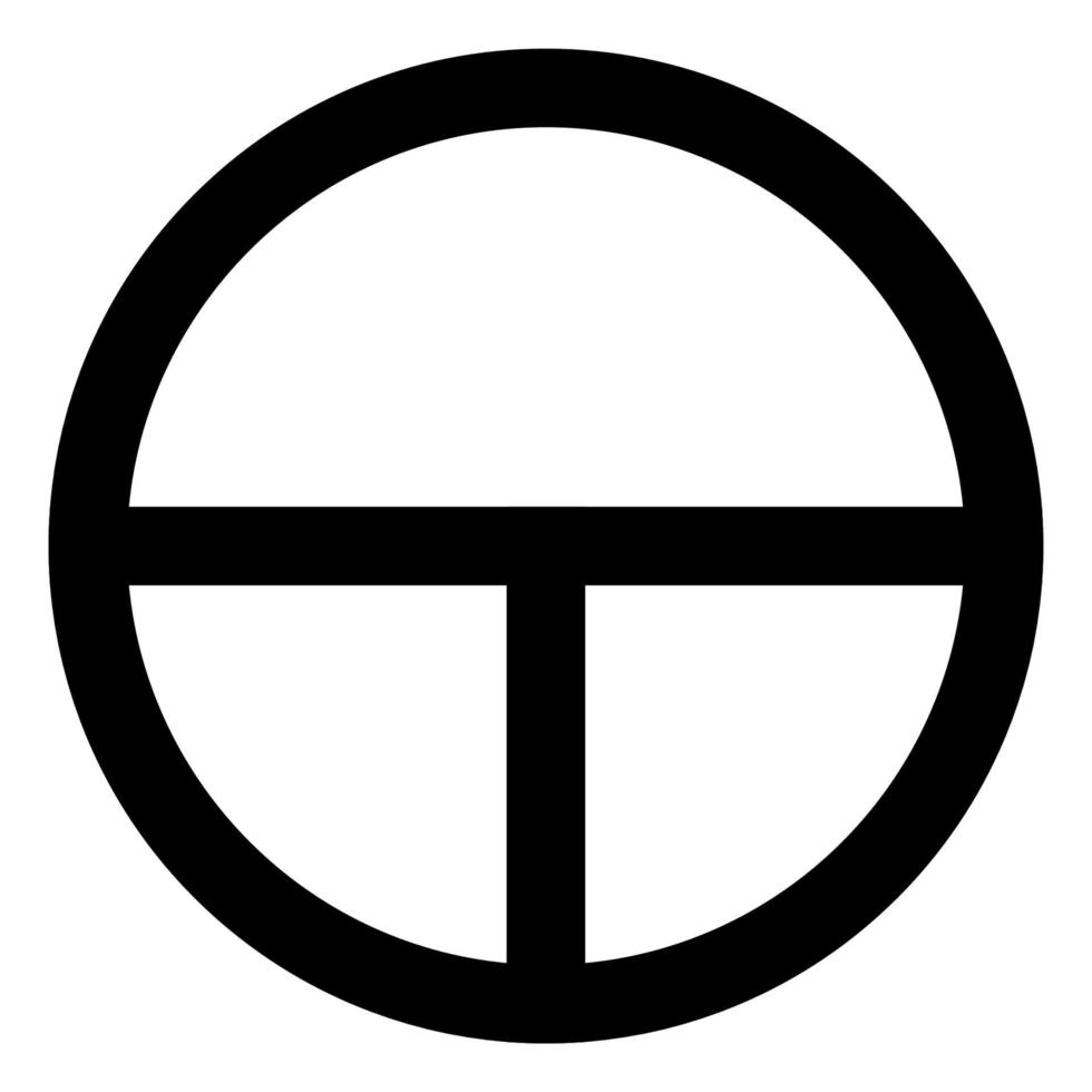 Ein Aus Druckknopf Symbol Zeichen auf weißem Hintergrund vektor