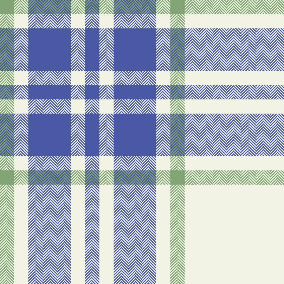 kariertes Karomuster. nahtlose Stoffstruktur. Tartan-Textildruck. vektor