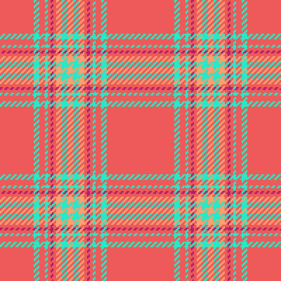 Hintergrund Textil- Vektor von Textur Plaid Tartan mit ein Muster nahtlos Stoff überprüfen.