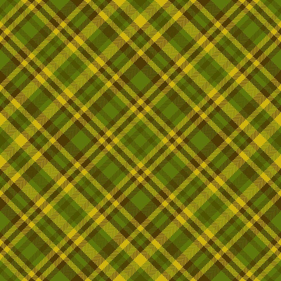 Plaid Tartan Vektor von prüfen Textil- Stoff mit ein Muster nahtlos Hintergrund Textur.