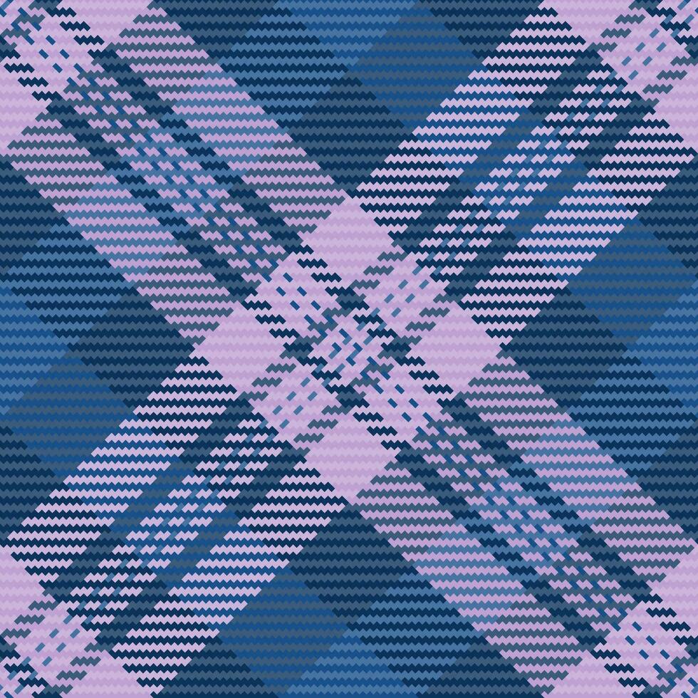 Textil- Stoff Tartan von Vektor nahtlos Muster mit ein Plaid prüfen Hintergrund Textur.