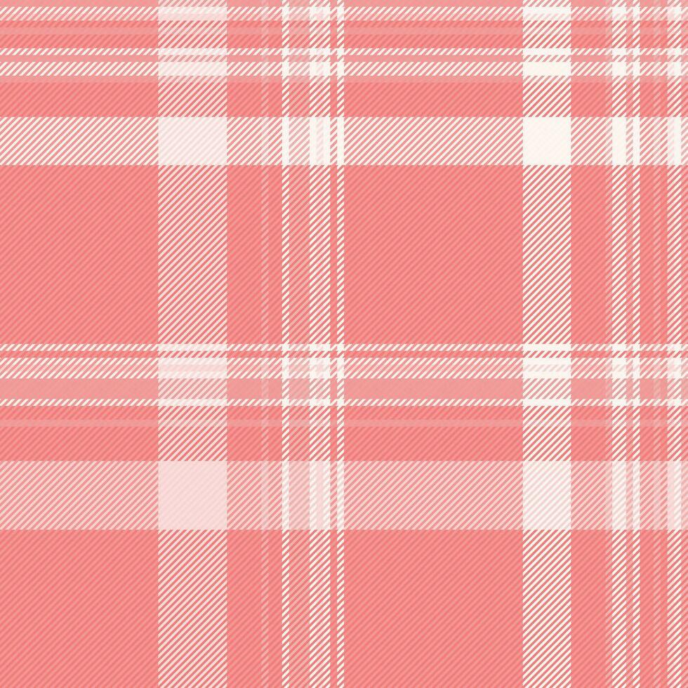 Hintergrund Tartan prüfen von Textil- Textur Vektor mit ein nahtlos Stoff Plaid Muster.