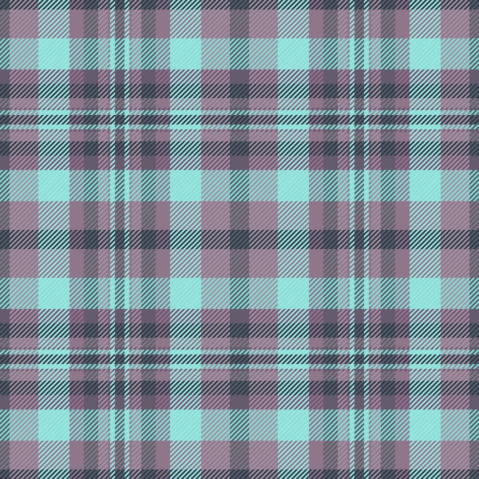 prüfen Textur Muster von Textil- Plaid Stoff mit ein nahtlos Hintergrund Vektor Schottenstoff.