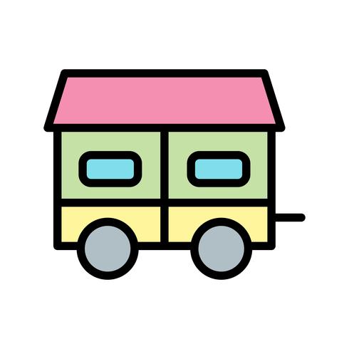 Mobiles Haus Vektor Icon