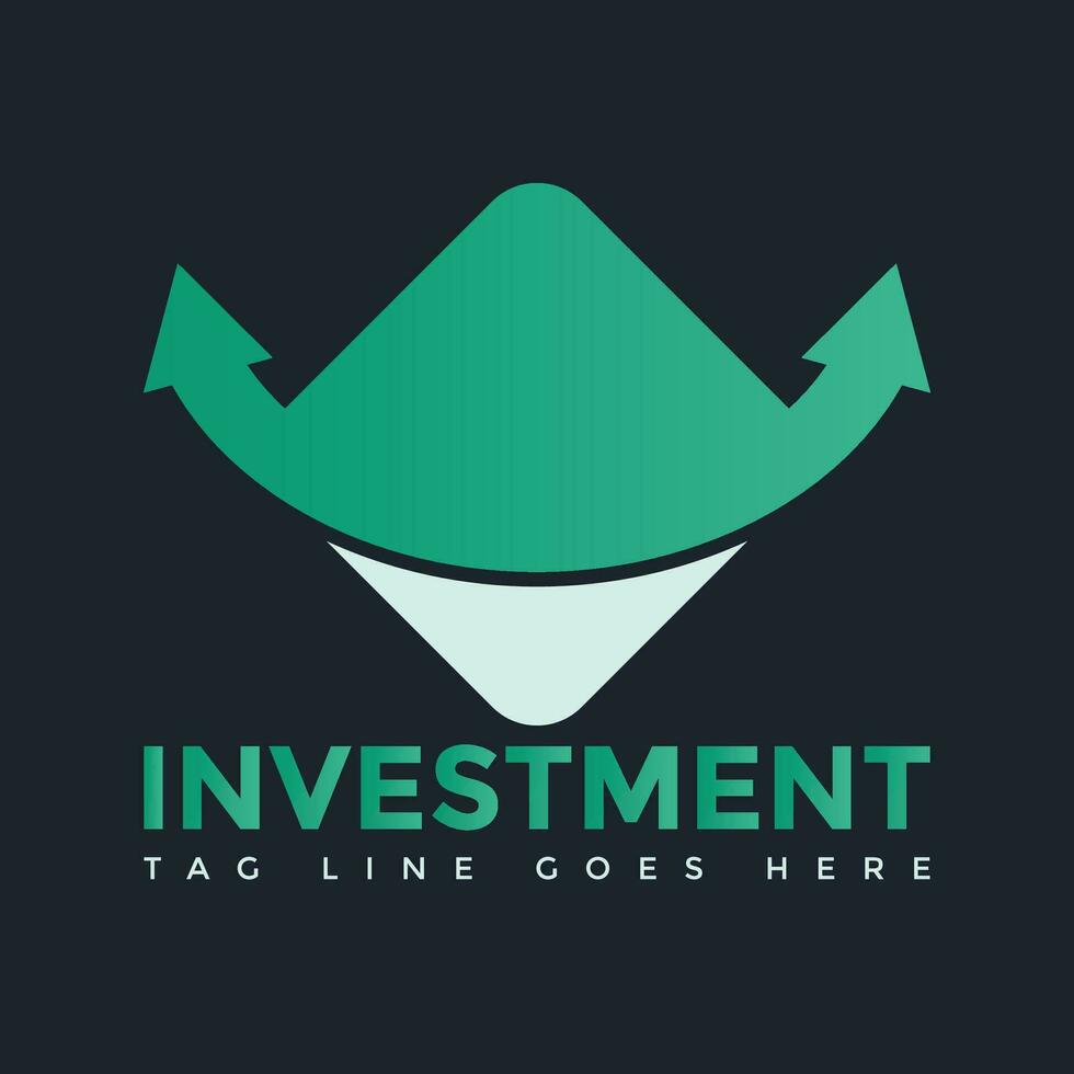 kostenlos Vektor Investition Logo Vorlage