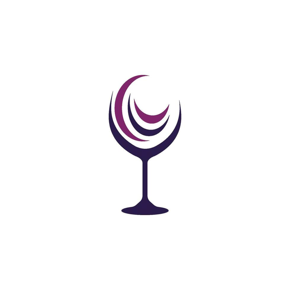 Wein Symbol Vektor Illustration Design