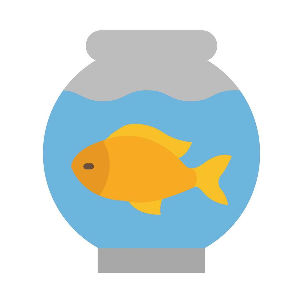 fiskskål vektor platt ikon för personlig och kommersiell använda sig av.