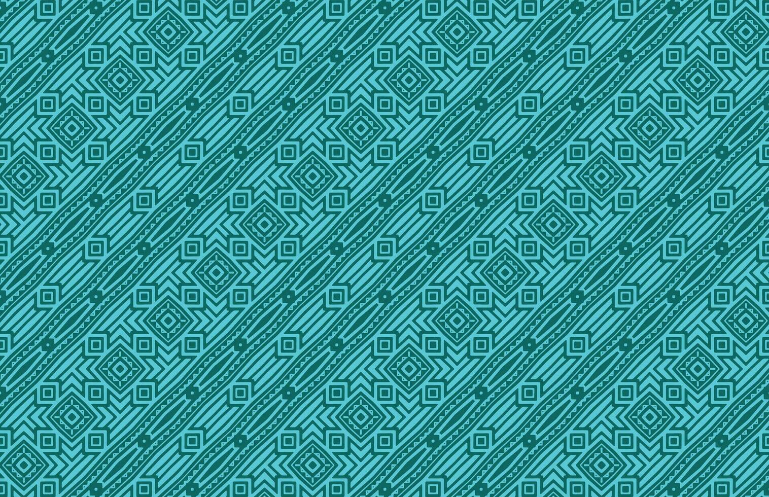 blå geometrisk tyg design mönster vektor