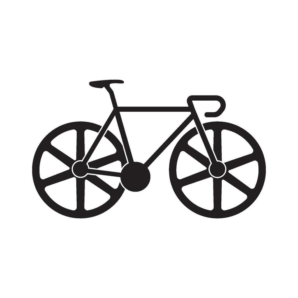 Spur Fahrrad Symbol Vektor