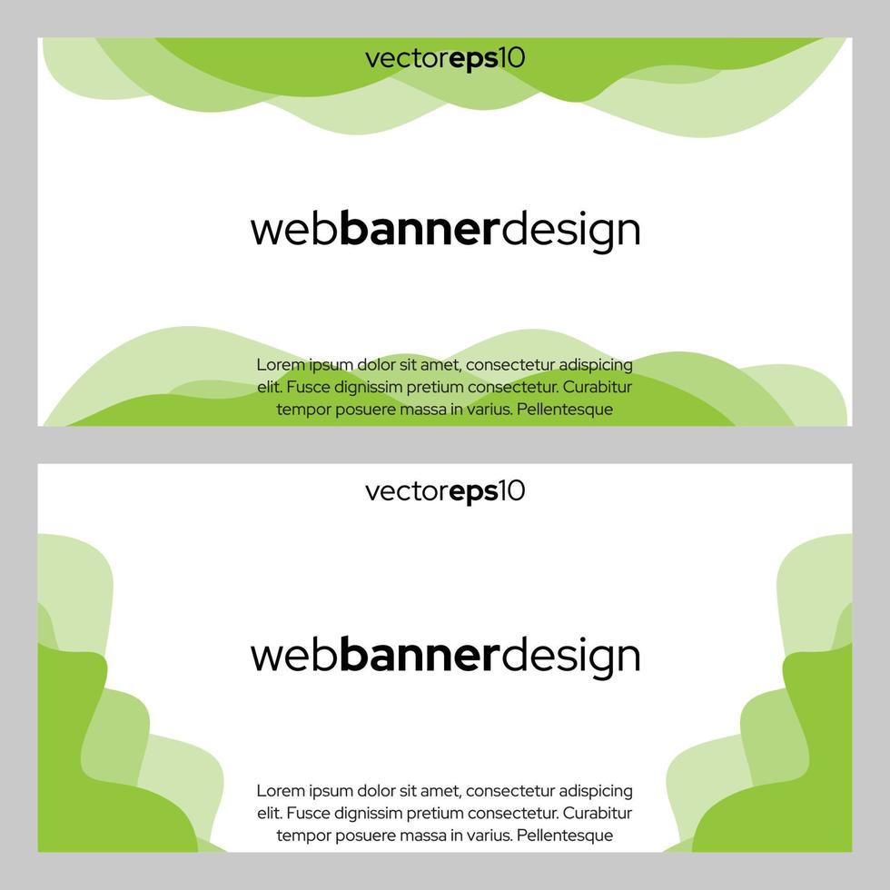 vektor abstrakt banner design webbmall