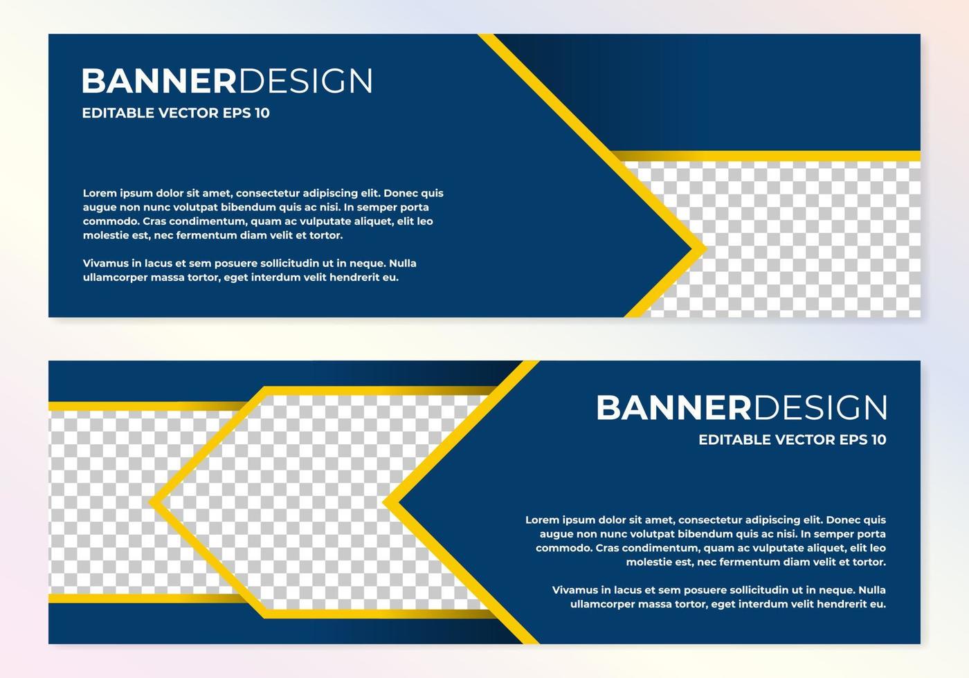 vektor abstrakt banner design webbmall