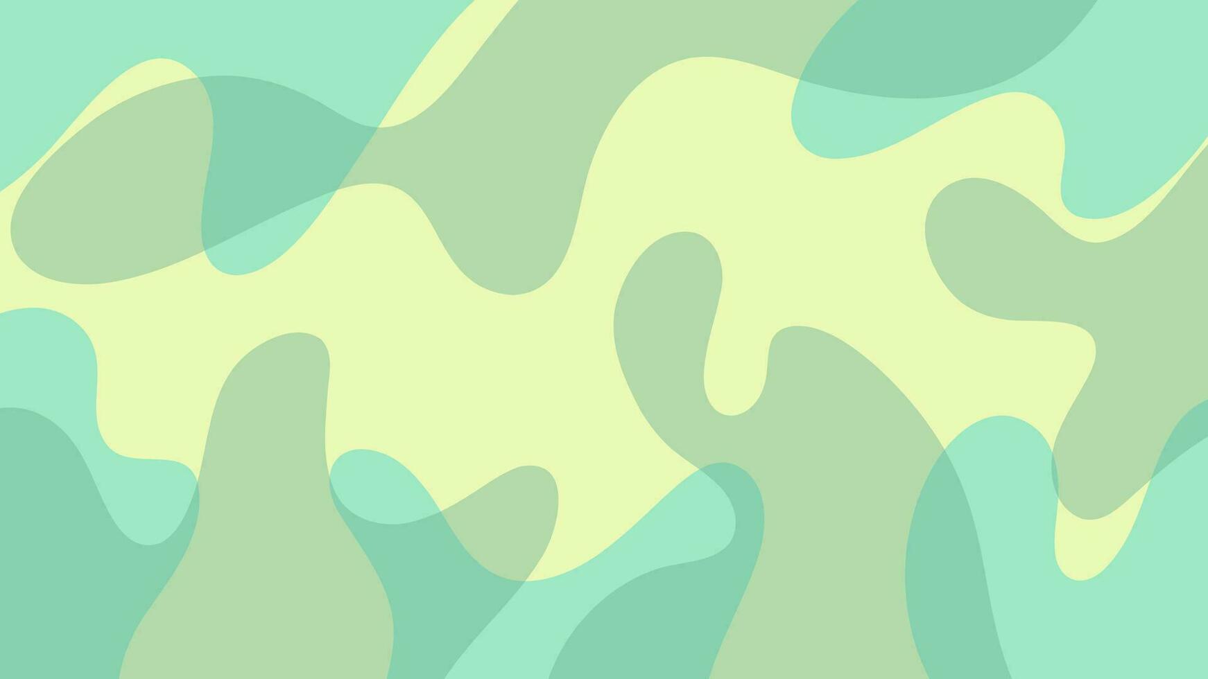 abstrakt Grün Welle Muster mit Farbe Pastell. Vektor Illustration Hintergrund, kreativ Design Vorlage. 4k Auflösung