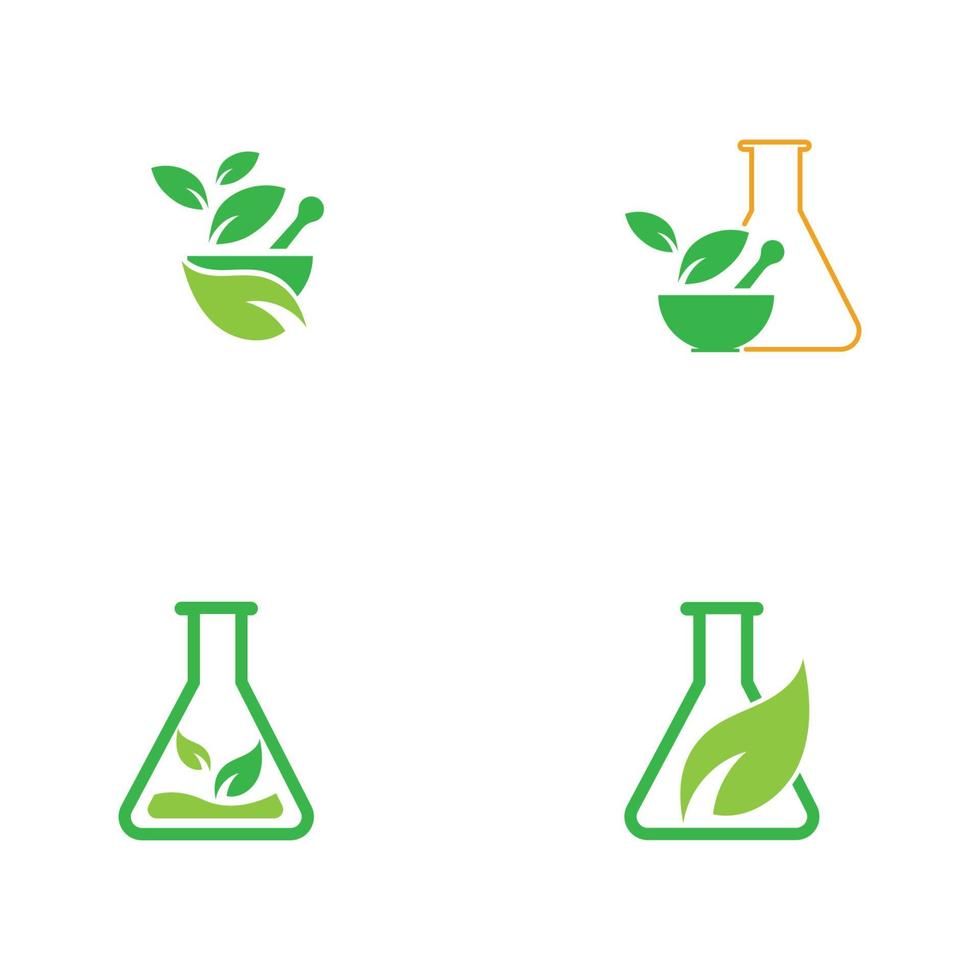 naturmedicin logotyp bilder illustration design vektor