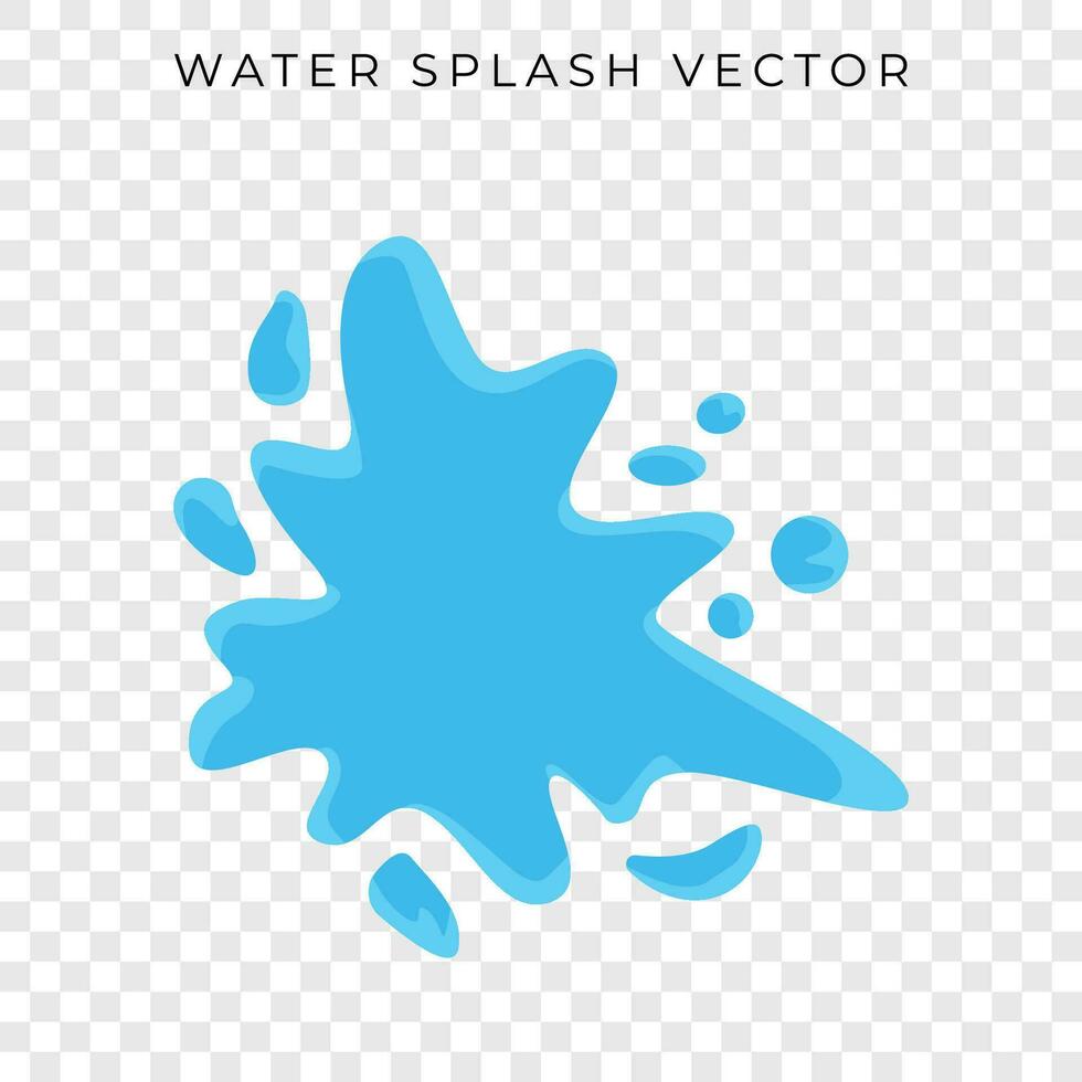 vatten stänk vektor illustration grafik splat png