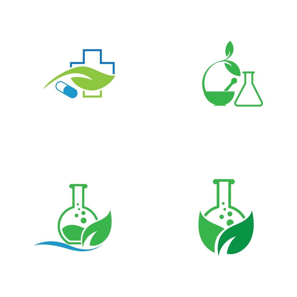 naturmedicin logotyp bilder illustration design vektor