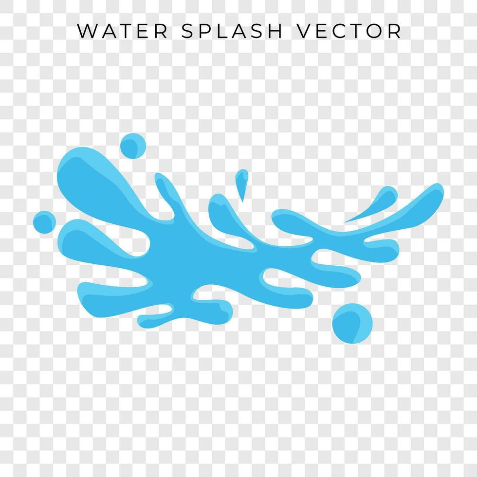 Wasser Spritzen Vektor Illustration Grafik Welle png