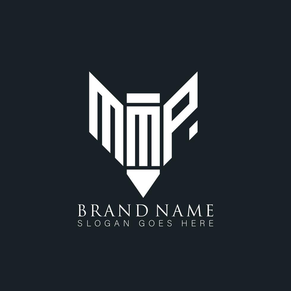 mmp abstrakt Brief Logo. mmp kreativ Monogramm Initialen Brief Logo Konzept. mmp einzigartig modern eben abstrakt Vektor Brief Logo Design.