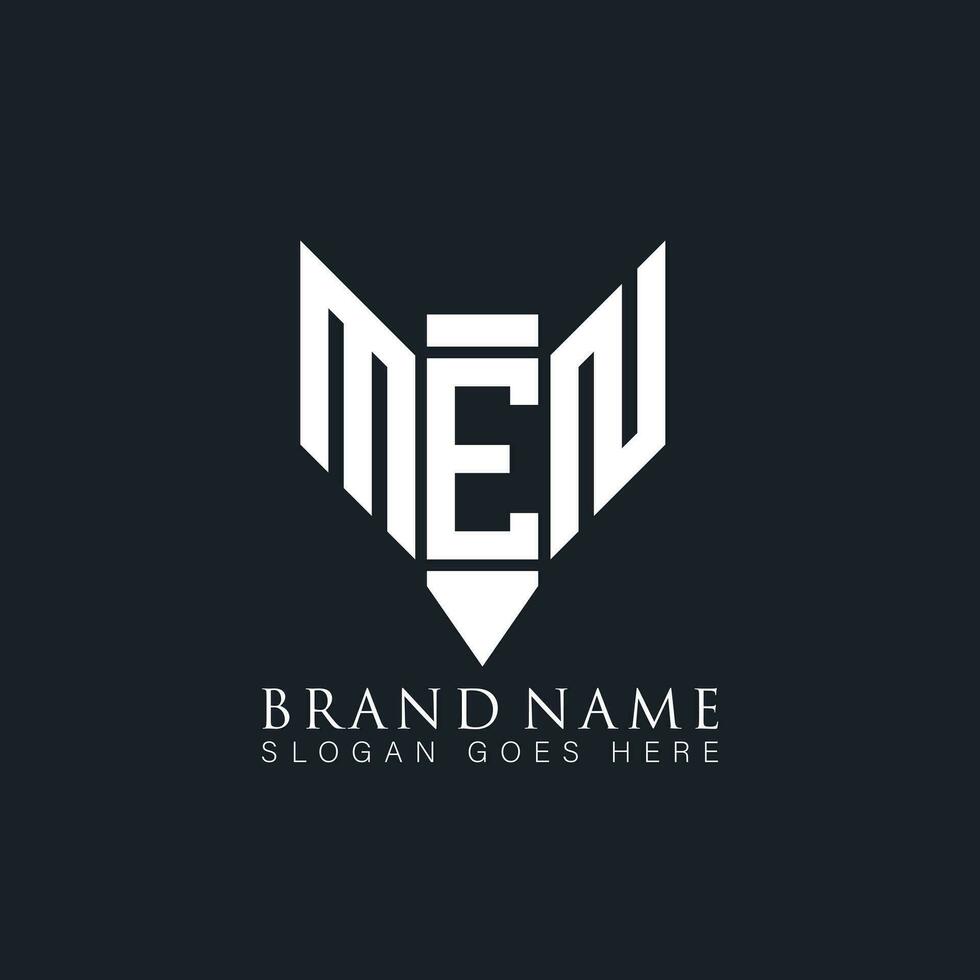 Männer abstrakt Brief Logo. Männer kreativ Monogramm Initialen Brief Logo Konzept. Männer einzigartig modern eben abstrakt Vektor Brief Logo Design.