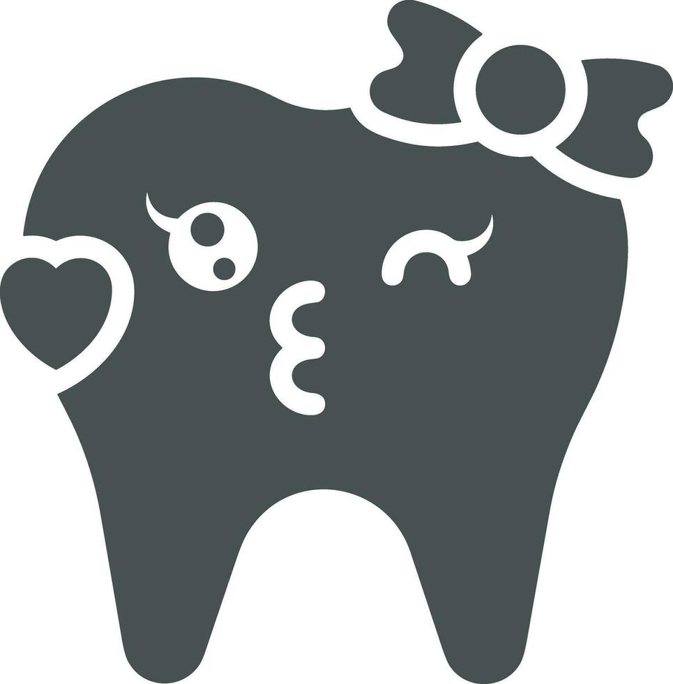 Zahn Zahnarzt Symbol Symbol Bild Vektor. Illustration von das Dental Medizin Symbol Design Grafik Bild vektor