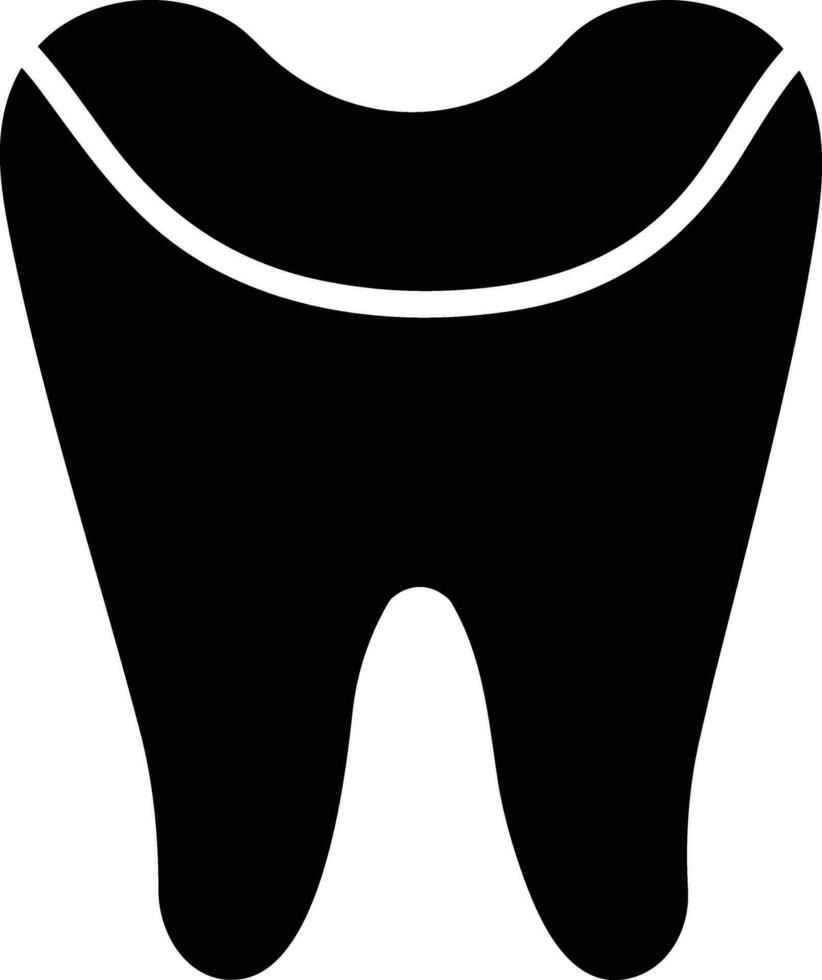 Zahn Zahnarzt Symbol Symbol Bild Vektor. Illustration von das Dental Medizin Symbol Design Grafik Bild vektor