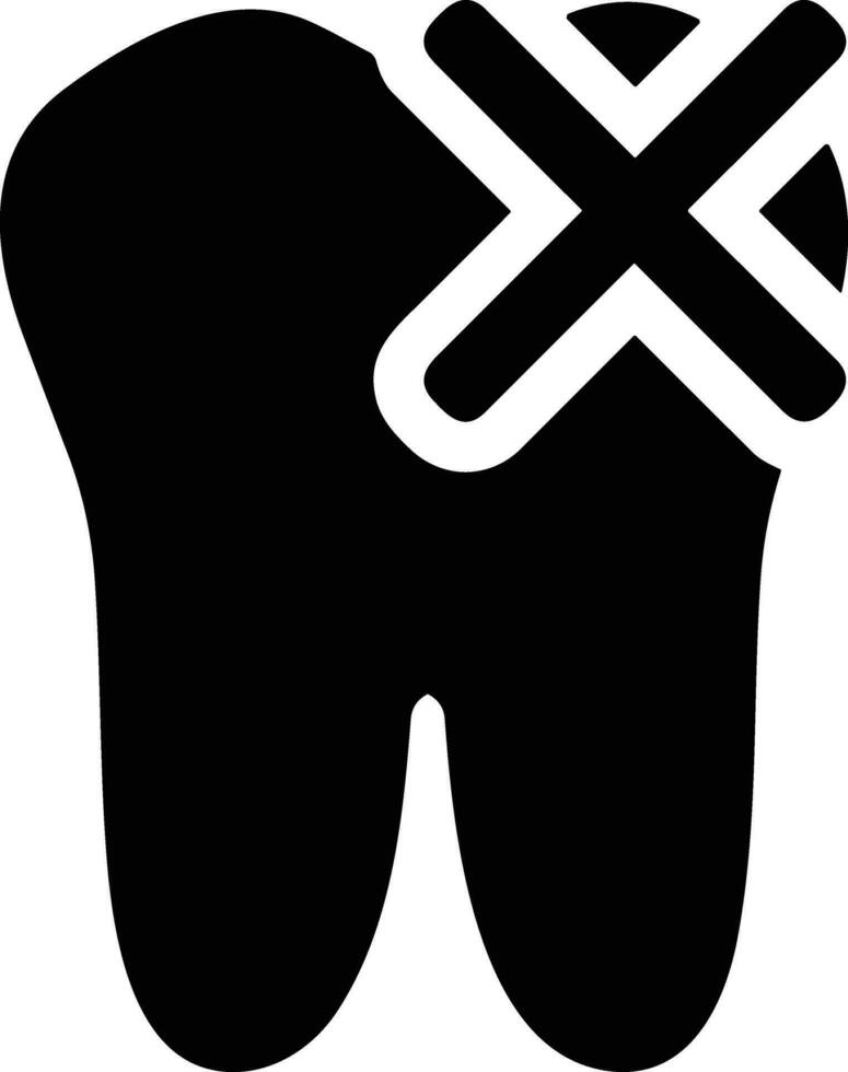 Zahn Zahnarzt Symbol Symbol Bild Vektor. Illustration von das Dental Medizin Symbol Design Grafik Bild vektor