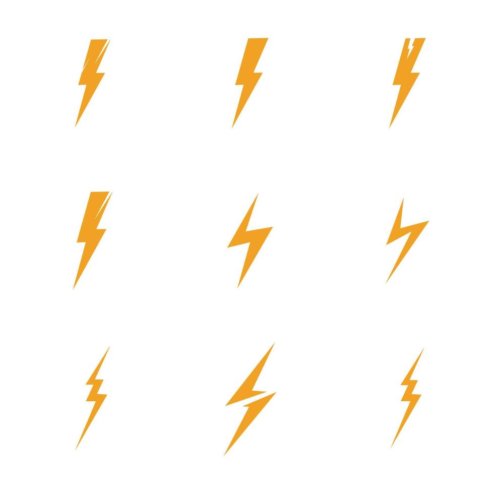 Thunderbolt-Logo-Abbildung vektor