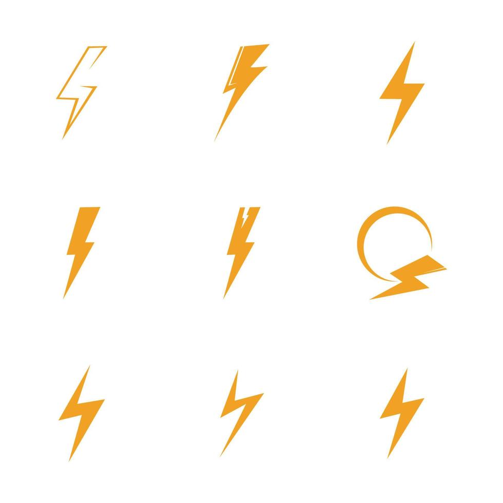 Thunderbolt-Logo-Abbildung vektor