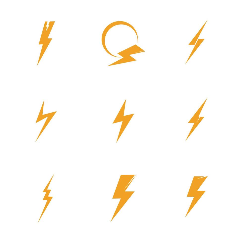 Thunderbolt-Logo-Abbildung vektor