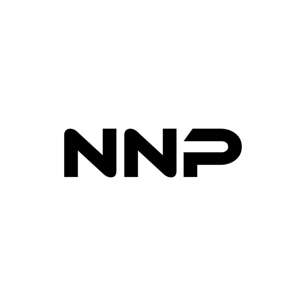 nnp Brief Logo Design, Inspiration zum ein einzigartig Identität. modern Eleganz und kreativ Design. Wasserzeichen Ihre Erfolg mit das auffällig diese Logo. vektor