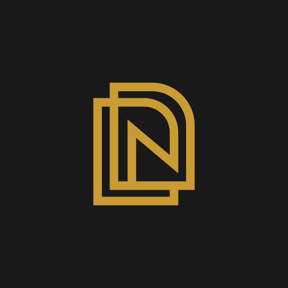 abstrakt n Logo Design Vektor Vorlage
