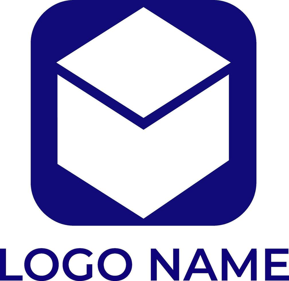 Box Lager Symbol Logo Design Vektor