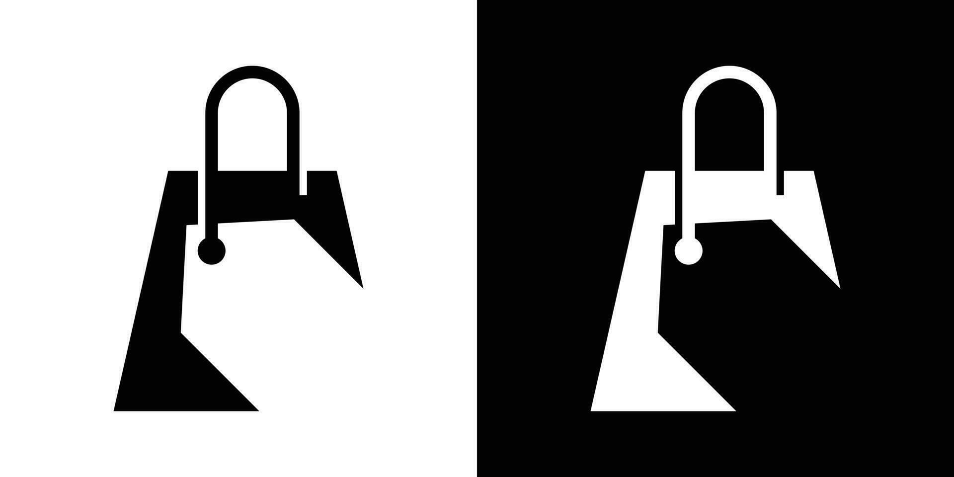 logotyp design rabatt handla ikon vektor inspiration
