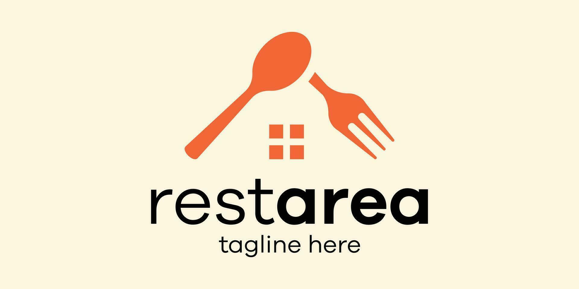 Logo Design Restaurant Symbol Vektor Inspiration