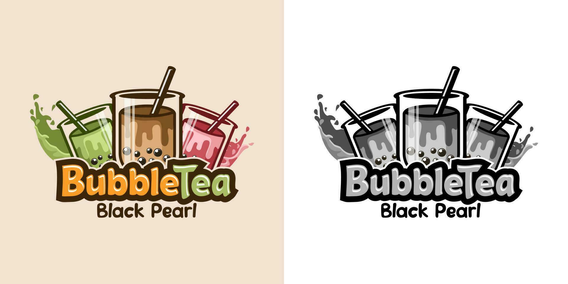 Bubble Tea Vektor