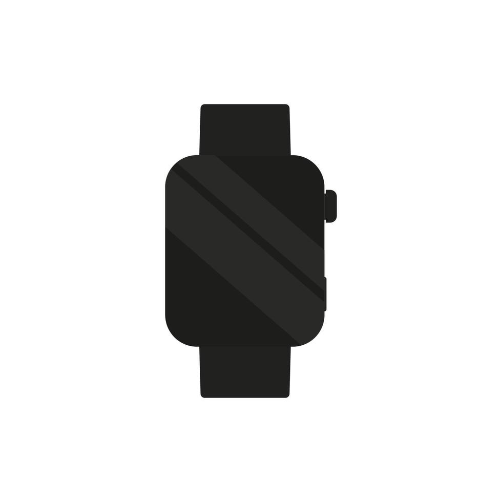 Smartwatch-Symbol. Vektorillustration im flachen Design vektor